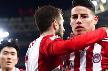 La polémica salida de James Rodríguez en Grecia y sus posibles destinos