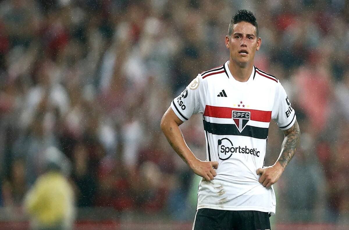 James Rodriguez rompe su vínculo con el Sao Paulo y ya tendría un nuevo equipo