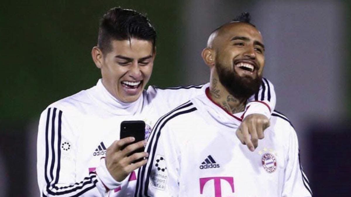 James Rodríguez queda libre antes del Mundial 2026: los clubes donde está sonando el gran amigo de Arturo Vidal