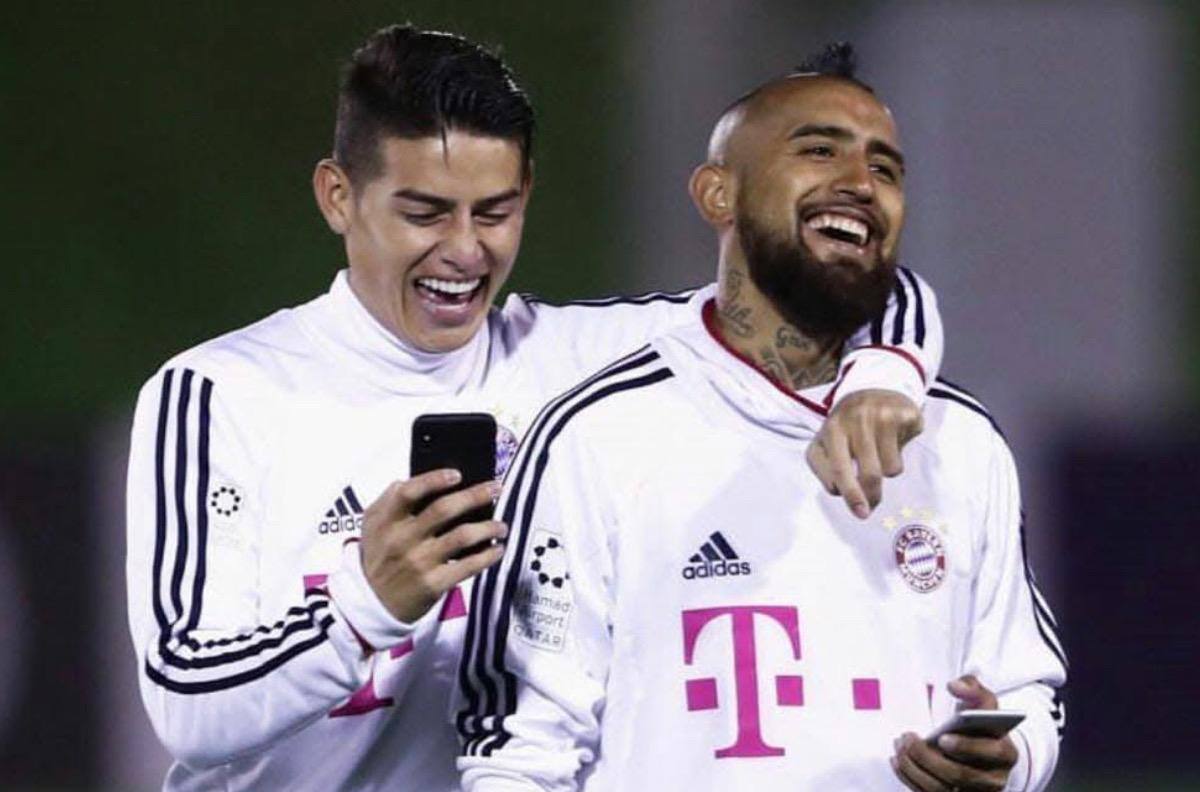 James Rodríguez queda libre antes del Mundial 2026: los clubes donde está sonando el gran amigo de Arturo Vidal