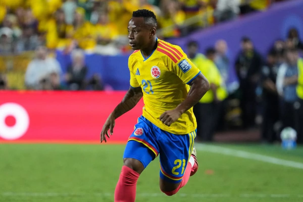 El jugador recibió amenazas de muerte tras el Mundial 2026. Foto: Instagram Jaminton Campaz.