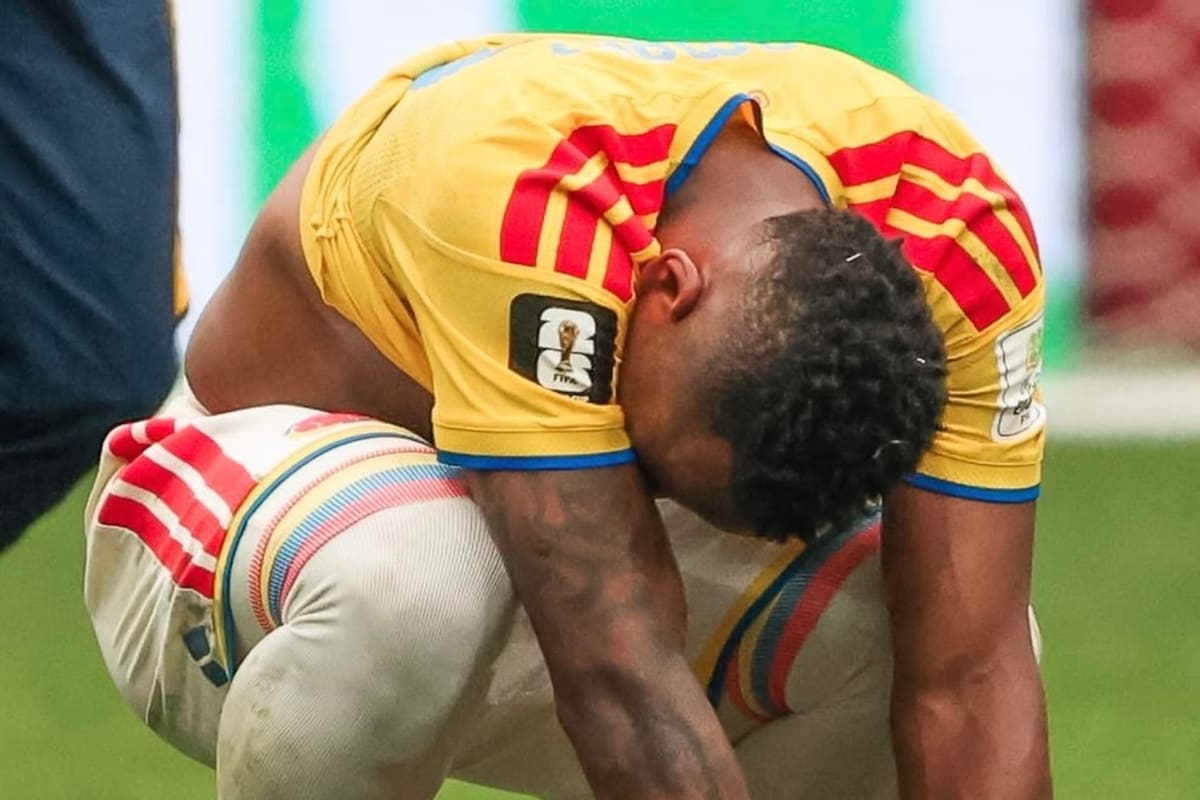 El jugador recibió amenazas de muerte tras el Mundial 2026. Foto: Instagram Jaminton Campaz.