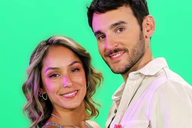 Janisse Díaz y Tomás González para "Aquí se baila" / Créditos: Instagram