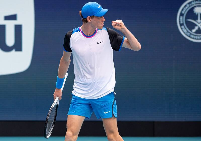 Sinner puede superar a Carlos Alcaraz en el ranking ATP Foto: ATP