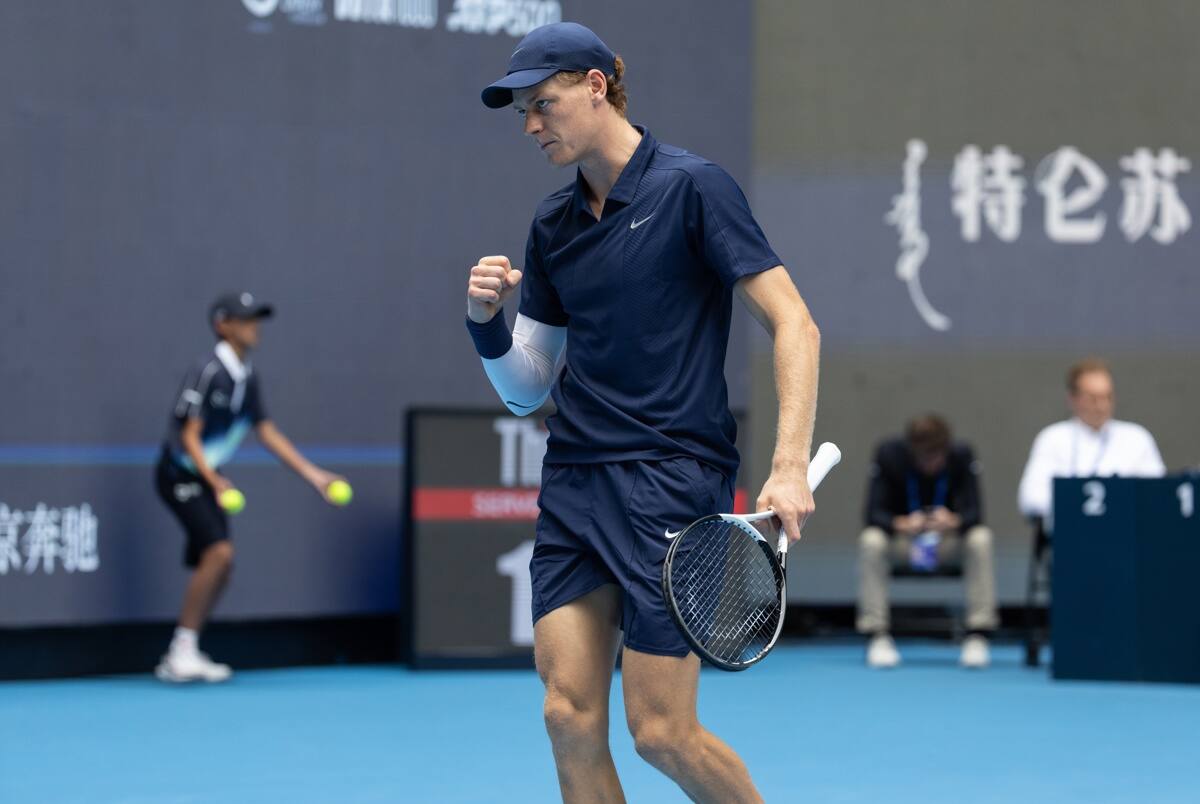 El italiano derrotó este miércoles al estadounidense Learner Tien en dos rápidos sets. Ahora, se prepara para el Masters 1000 de Shangai. Foto: EFE