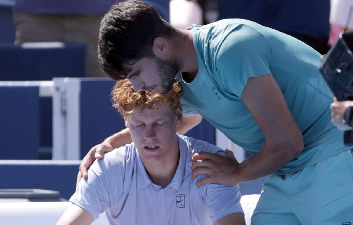 se vio diezmado en la final del Masters 1000 de Cincinnati. Foto: EFE.