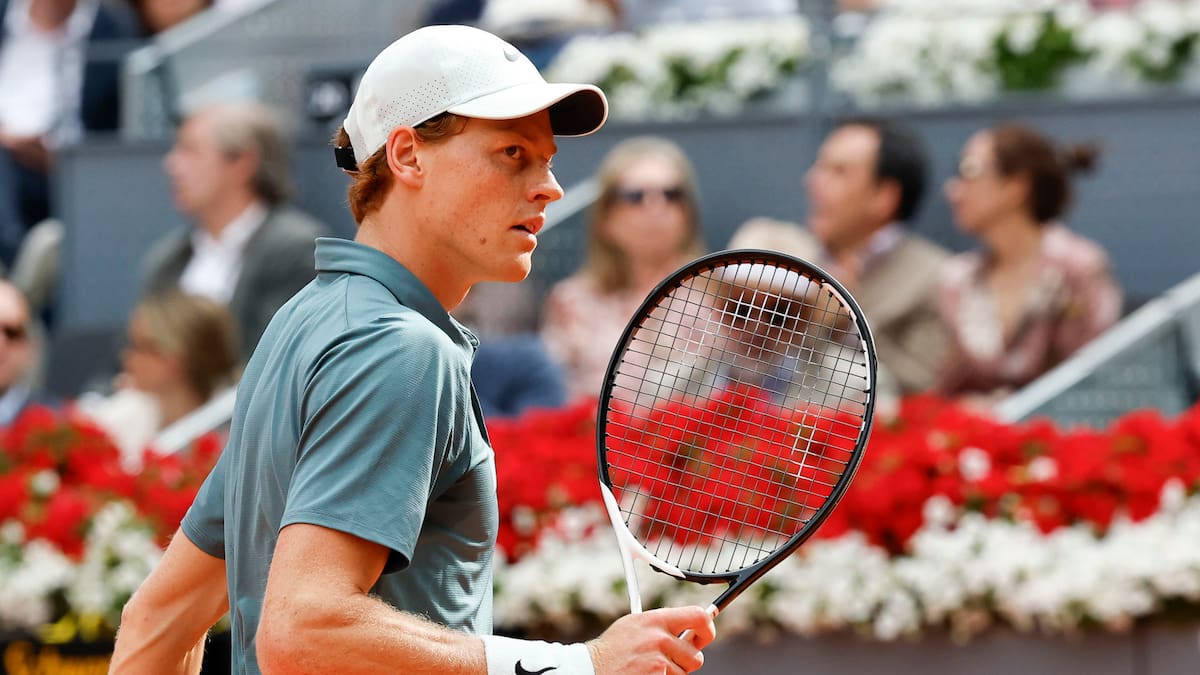 Un trámite: Jannik Sinner aplastó a Alexander Zverev en la final del Masters de Madrid