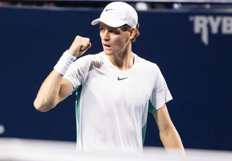 Sinner viene de ganar el Masters 1000 de Toronto.