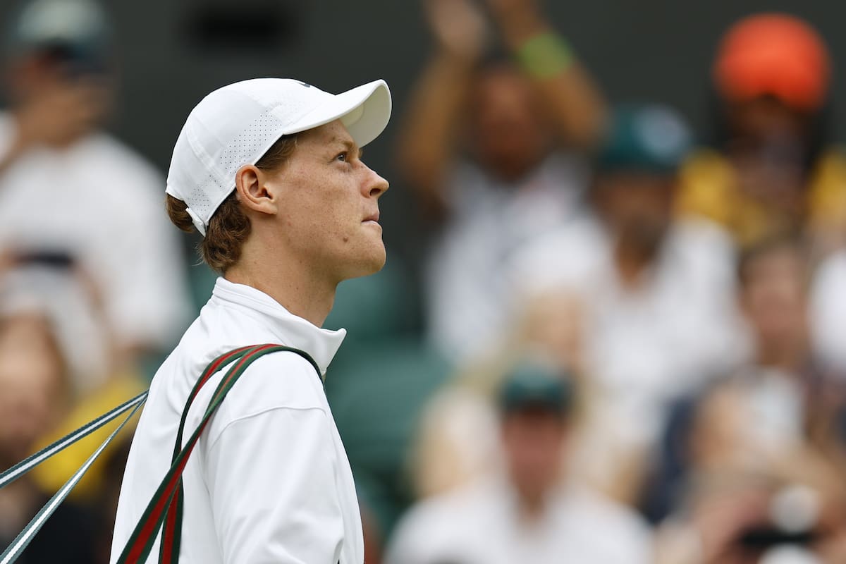 El italiano en Wimbledon.