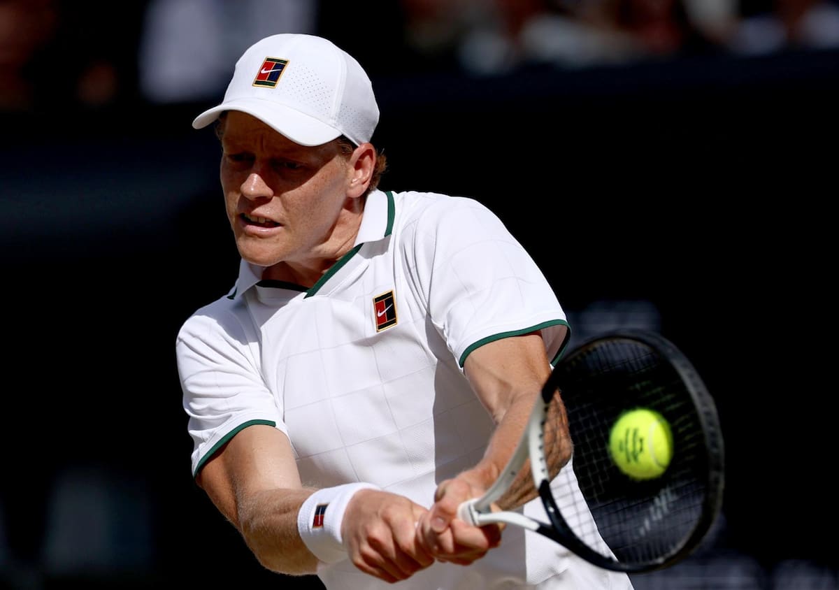 El tenista italiano definirá al nuevo campeón de Wimbledon en el duelo frente a Alexander Zverev. Foto: EFE.