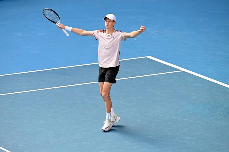 El tenista italiano es el vigente monarca del Australian Open.