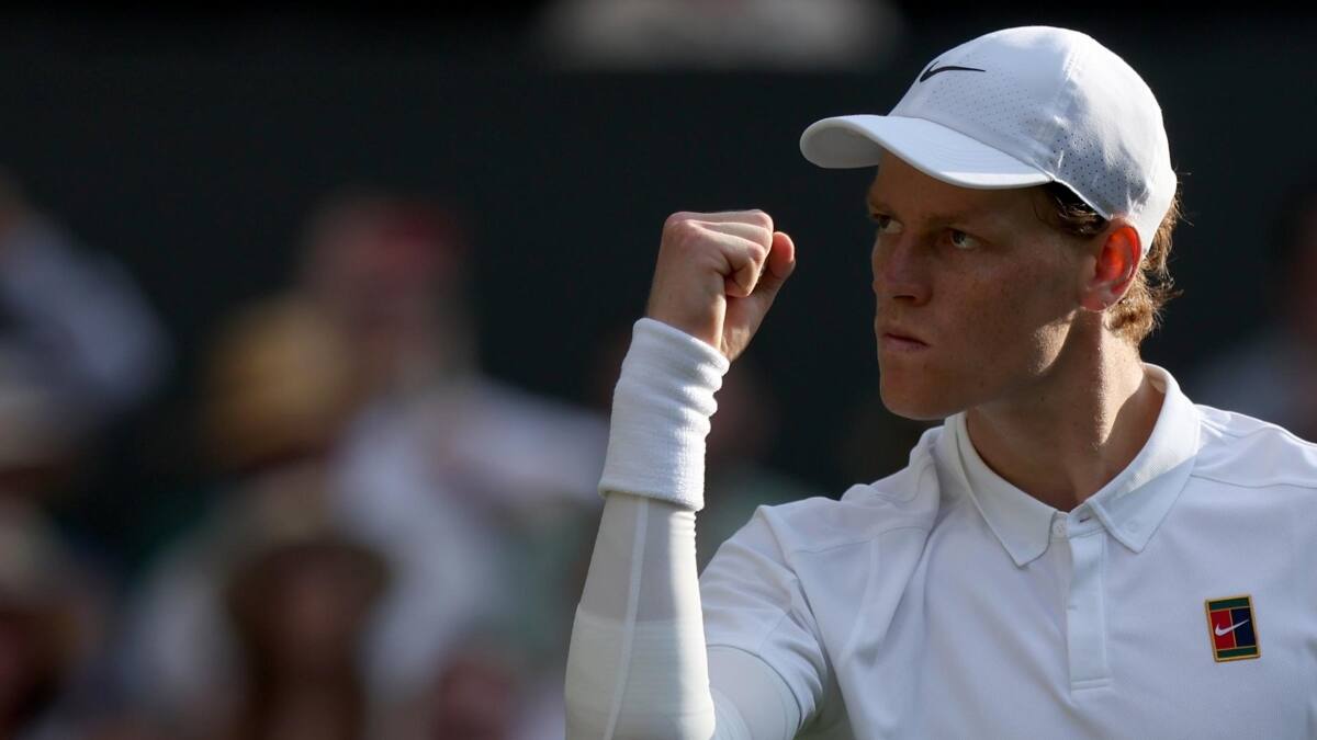 Jannik Sinner vence a Carlos Alcaraz y gana el primer Wimbledon de su carrera