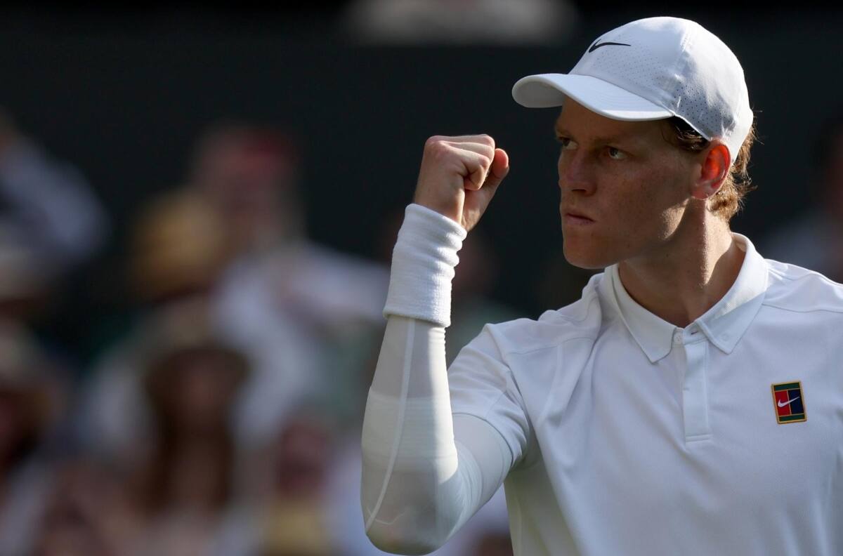 Jannik Sinner vence a Carlos Alcaraz y gana el primer Wimbledon de su carrera