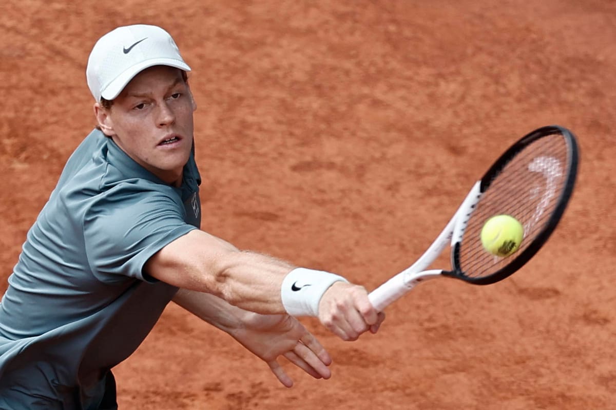 El italiano aplastó a Alexander Zverev en Madrid. Foto: Agencia EFE.