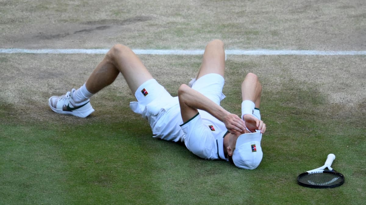 VIDEO | El emocionante desahogo de Jannik Sinner tras conquistar Wimbledon