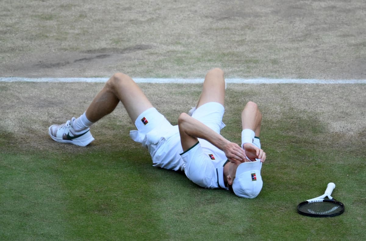 VIDEO | El emocionante desahogo de Jannik Sinner tras conquistar Wimbledon