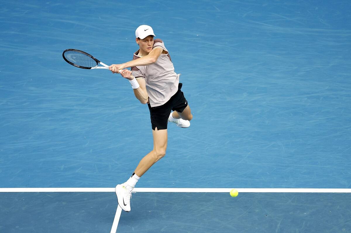 Jannik Sinner en el Australian Open. EFE