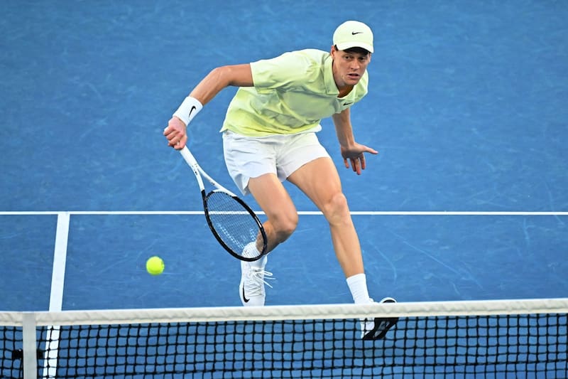 El italiano se quedó con el Grand Slam oceánico. Foto: EFE.