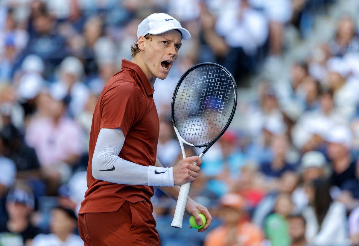 Jannik Sinner en el US Open. EFE