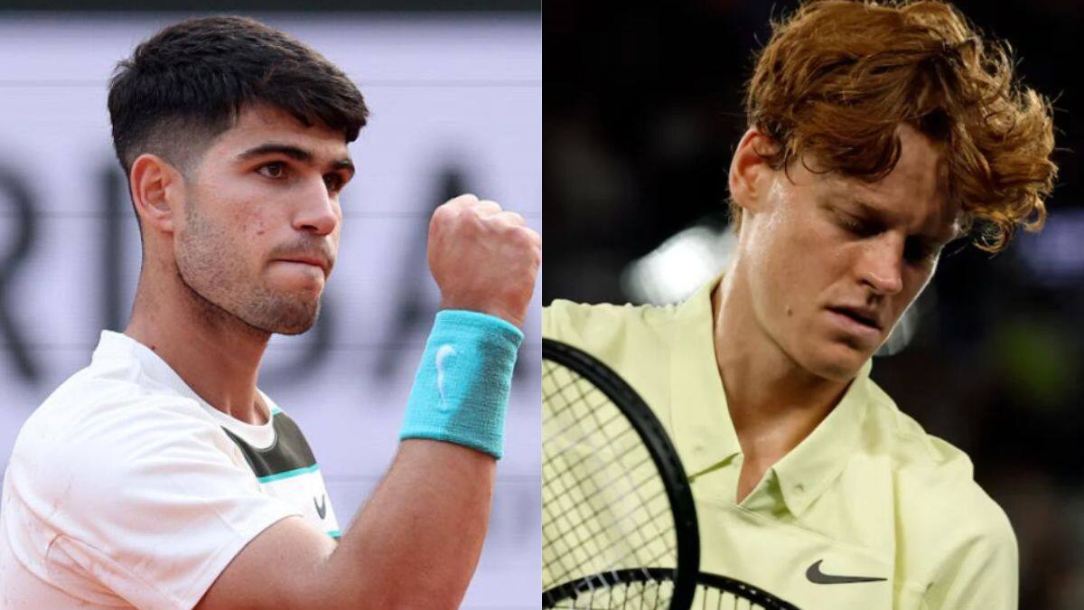 Jannik Sinner se retira lesionado de Shanghái y beneficia sin querer a Carlos Alcaraz