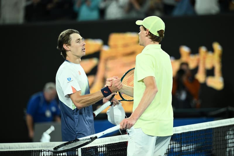 El australiano ha perdido sus diez partidos contra Sinner. EFE