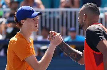 Está de vuelta: la durísima amenaza de Nick Kyrgios a Jannik Sinner