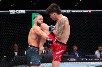 No se pudo: Jaula Bahamondes cayó ante Rafael Fiziev en UFC Night Fight