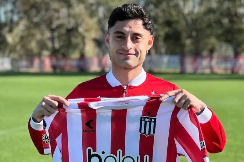 Javier Altamirano, jugador de Estudiantes de la Plata.