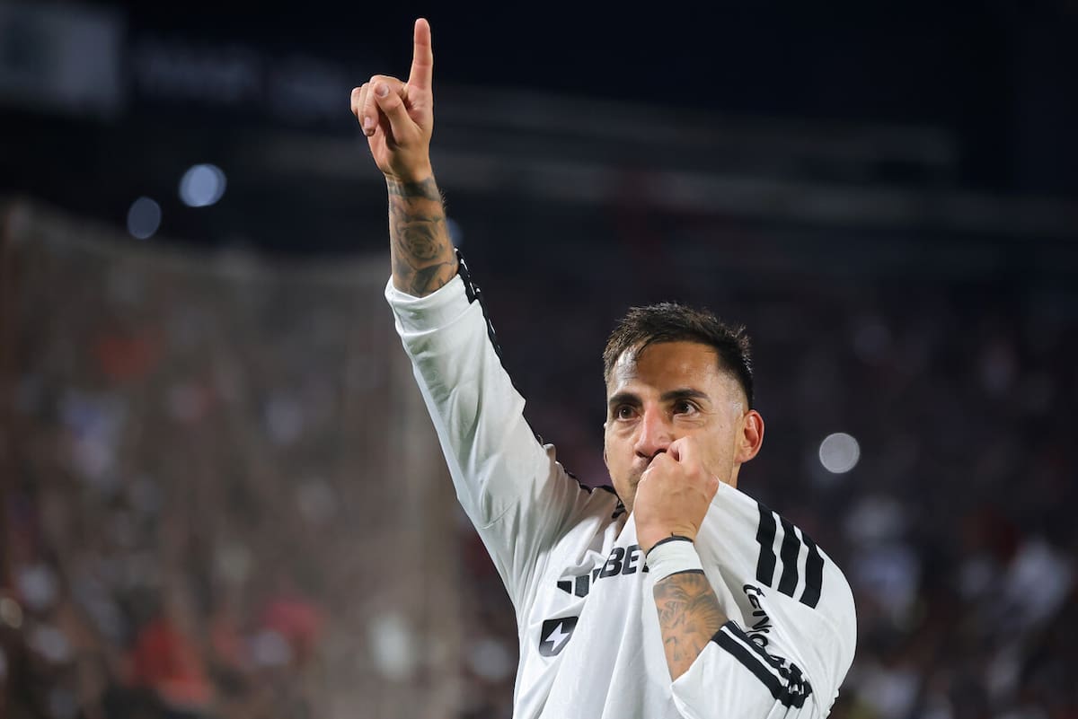 Fue el mejor de la noche en Colo Colo. Foto: Agencia Aton.