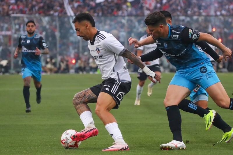 sufrió una dura patada contra Deportes Iquique.