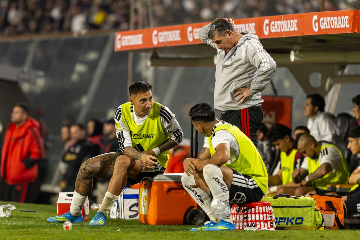 El delantero preocupó a todos en Colo-Colo. Foto: Felipe Escobedo/En Cancha