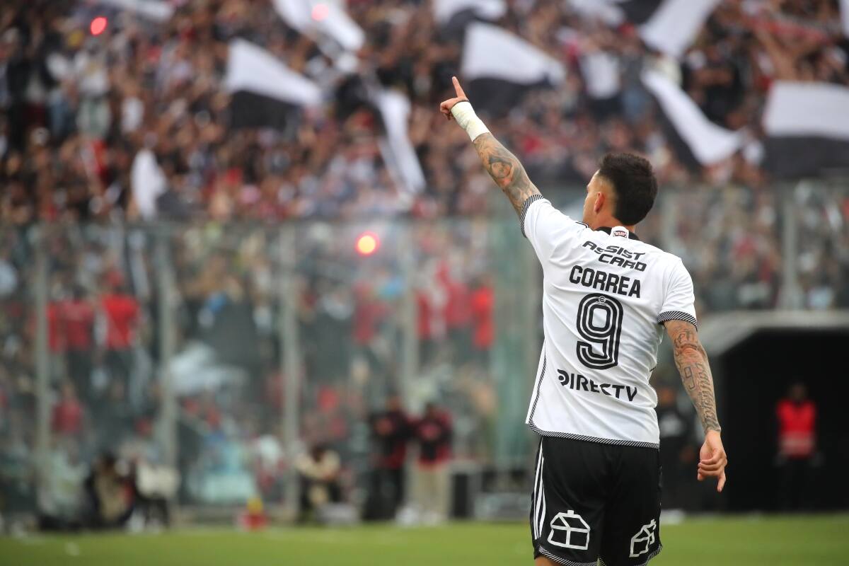 El delantero marcó cinco goles en Colo Colo esta temporada