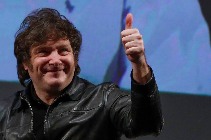 Javier Milei, diputado y candidato a la presidencia de Argentina.