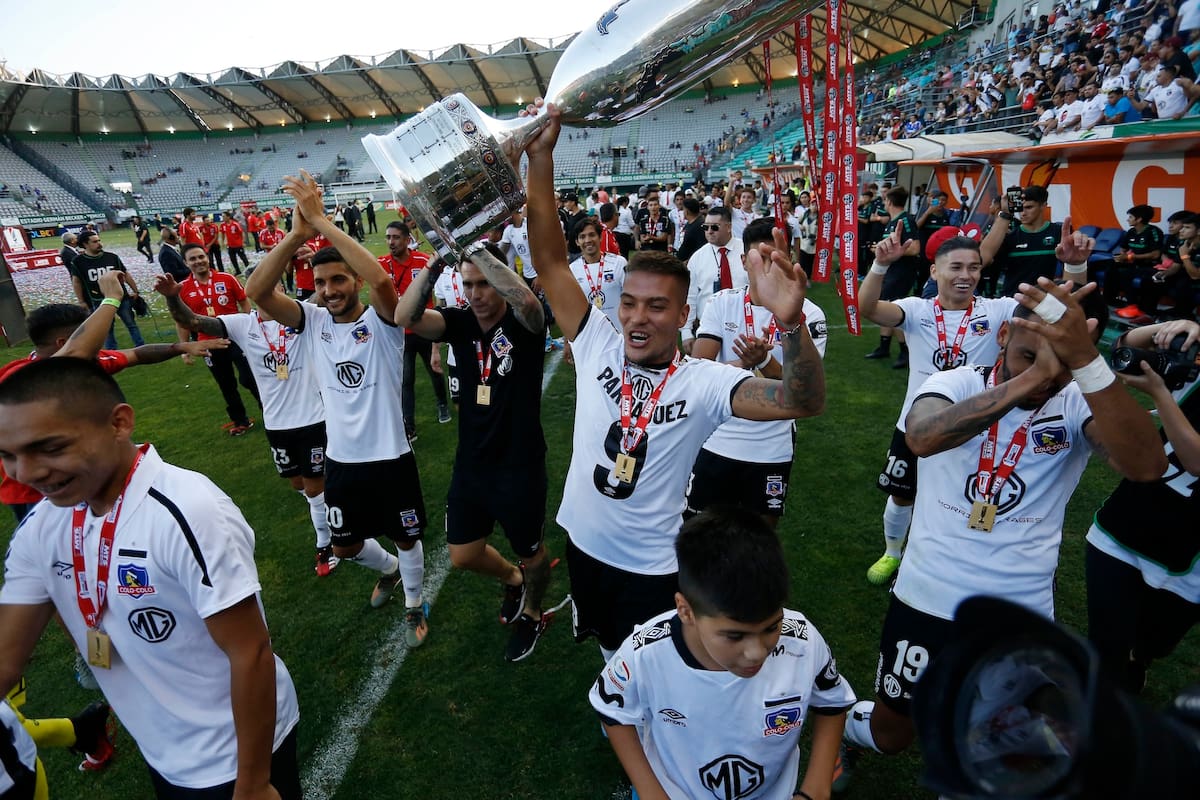 Fue campeón y máximo goleador de la Copa Chile 2019 jugando por Colo Colo. Anotó en la final contra Universidad de Chile. Foto: Agencia Aton.