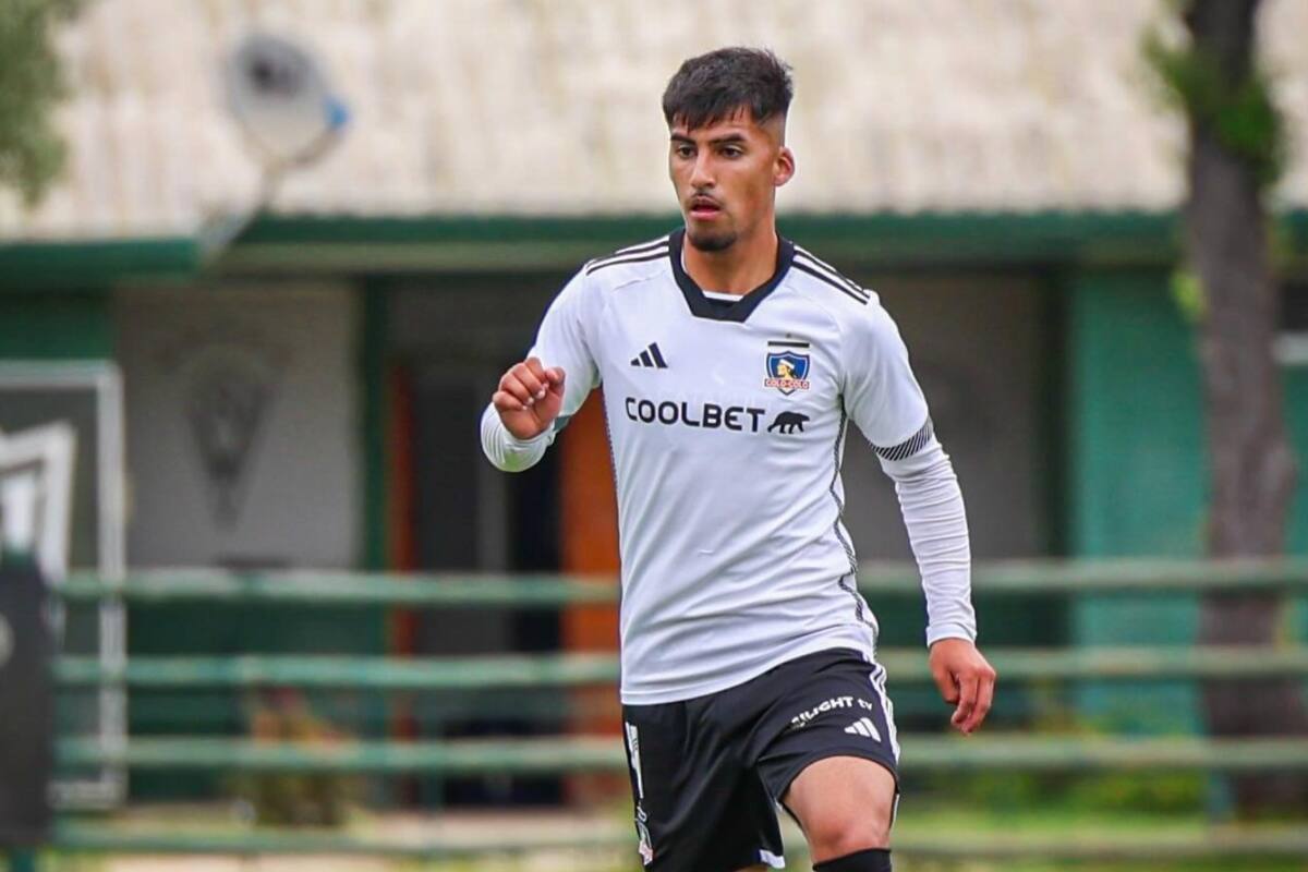 El defensor en la Proyección de Colo Colo. Foto: @javirojas.r