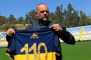 Misión permanencia: Everton presentó a su nuevo técnico tras la salida de Mauricio Larriera