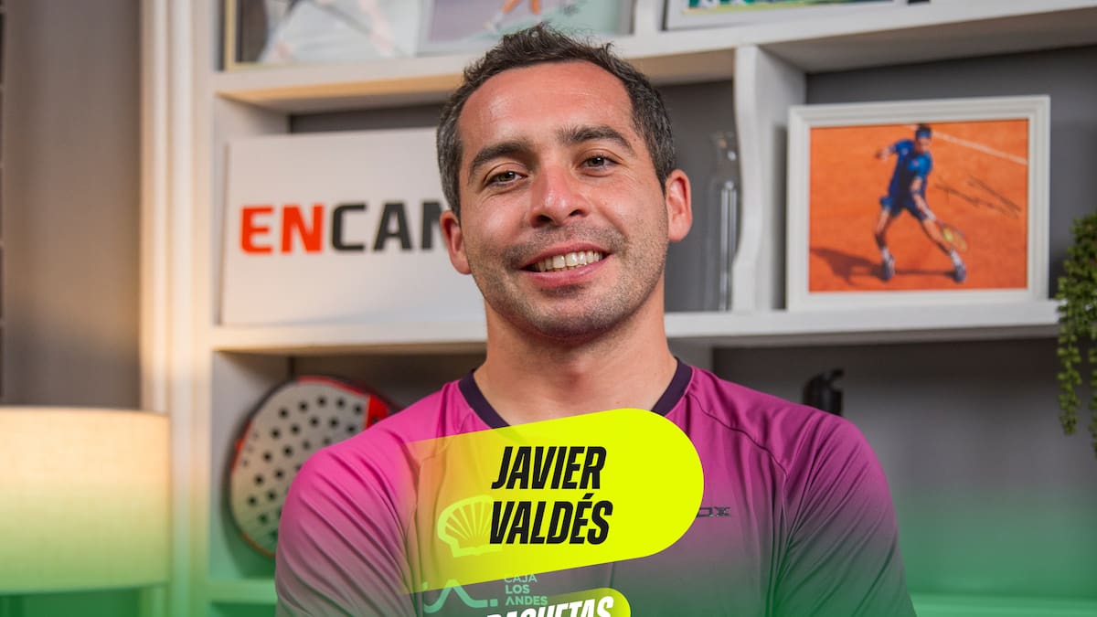 Javier Valdés en Raquetas y Palas