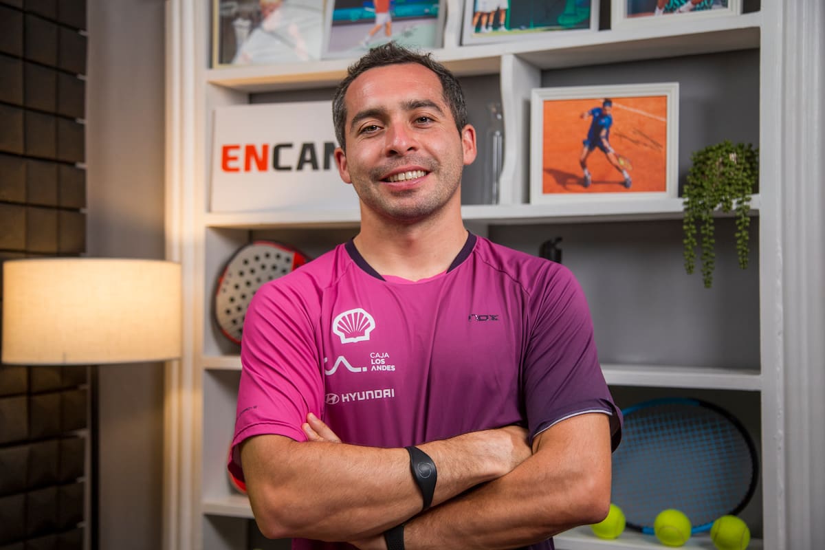 El mejor jugador de Pádel en la historia de Chile. Foto: Raquetas y Palas.