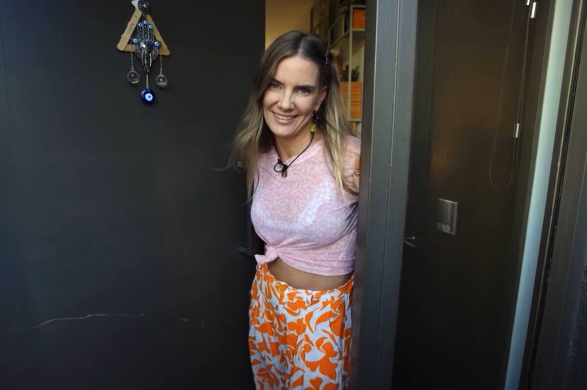 abrió las puertas de su casa en el programa de cocina.