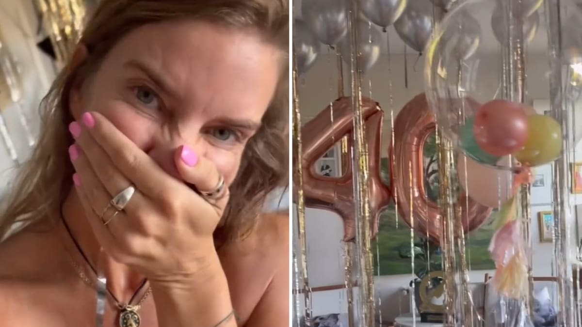 Javiera Acevedo sorprende con espectacular decoración en su cumpleaños