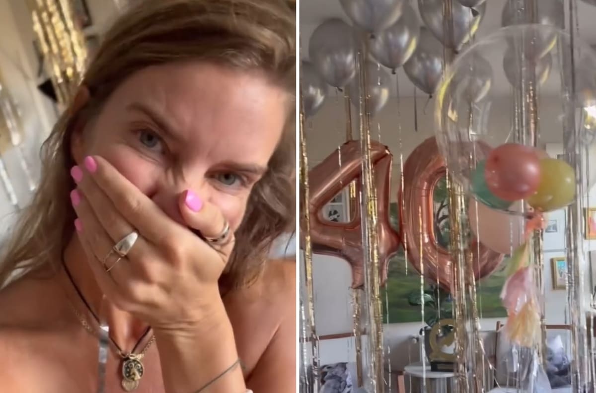Javiera Acevedo sorprende con espectacular decoración en su cumpleaños