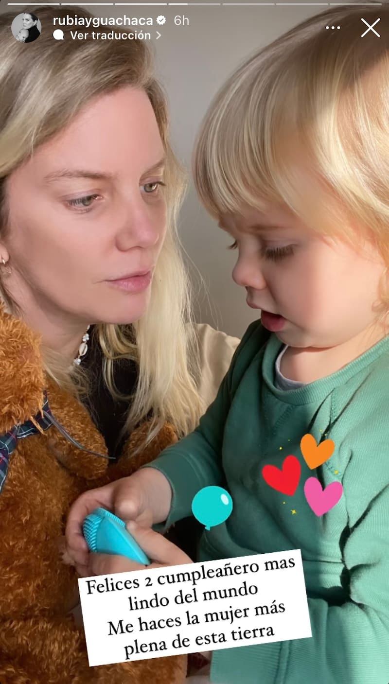El emotivo mensaje que le escribió a su retoño por su cumpleaños / Instagram