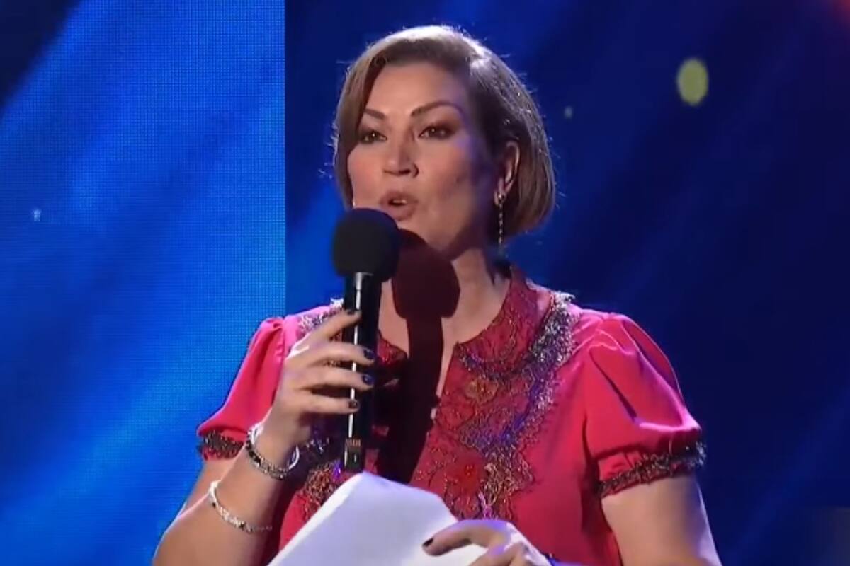 Su rol como conductora de la ceremonia no fue bien recibida por la audiencia.