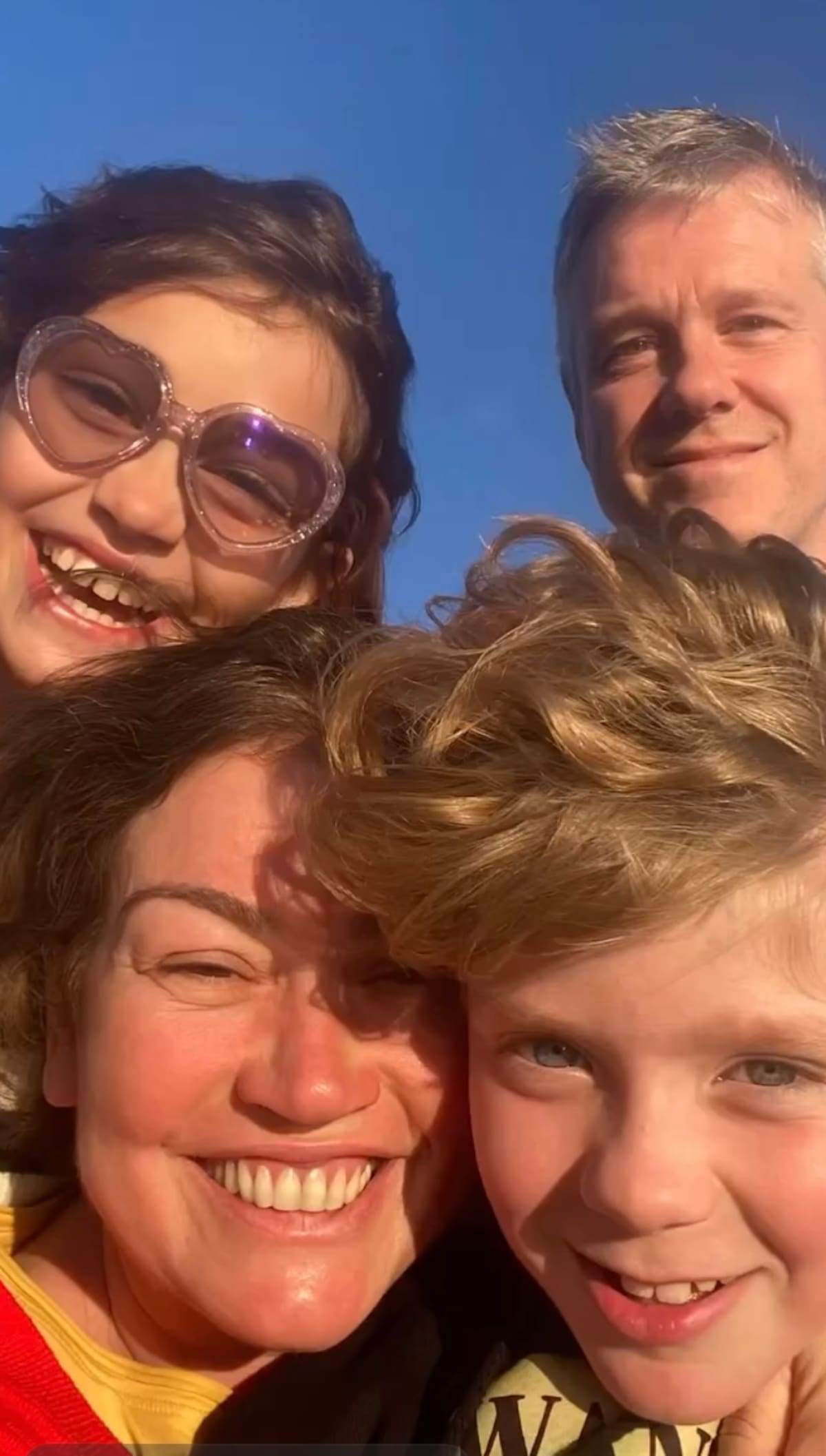 Javiera Contador y Diego Rougier tienen dos hijos, Mila y Theo.