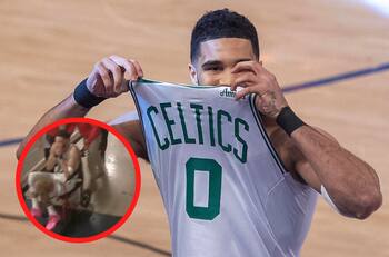 Playoffs NBA: Tatum se marcha en silla de ruedas y Celtics queda al borde de la eliminación