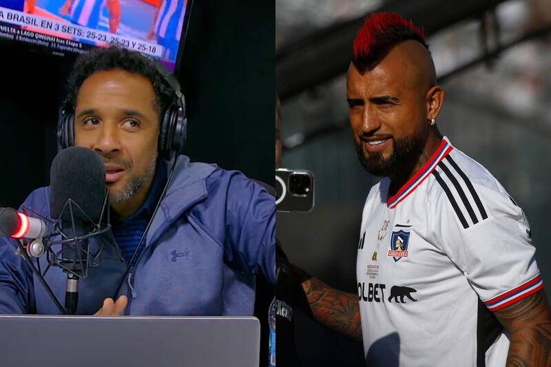 Defendió a Arturo Vidal en Colo Colo.