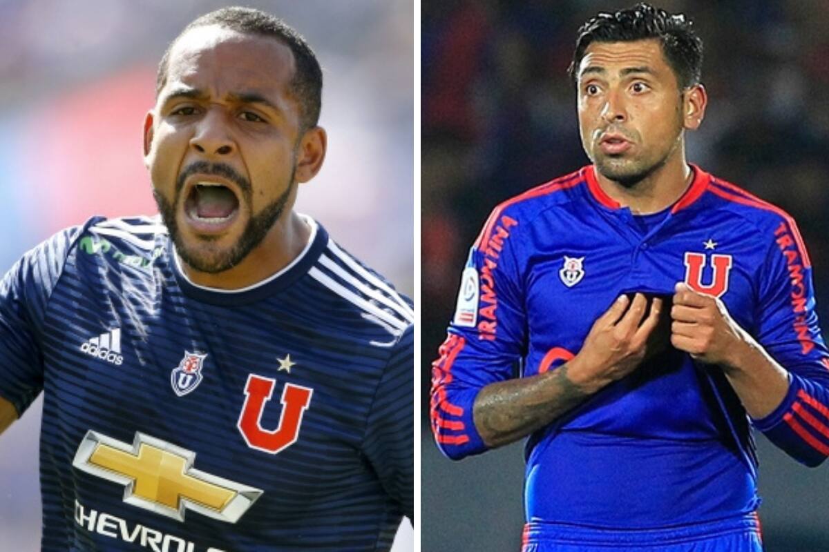 Los jugadores en su paso por la U.