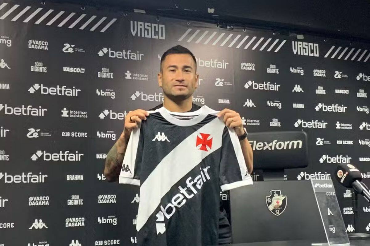 En su presentación en Vasco da Gama en agosto del 2024.