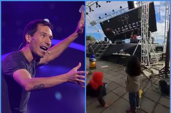 Milagro en San Antonio: Mago Jean Paul Olhaberry escapa ileso del desplome de pantalla LED durante su espectáculo