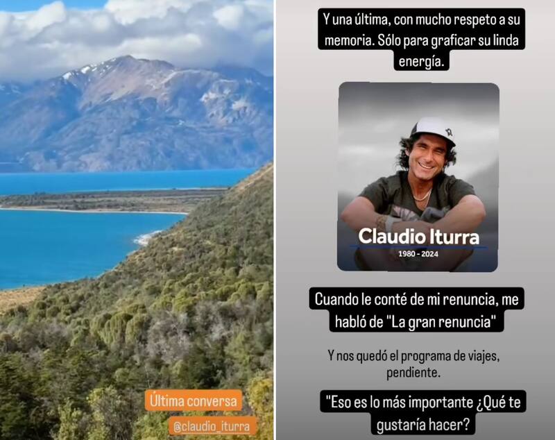 Jean Philippe Cretton no alcanzó a concretar su proyecto con Claudio Iturra. Créditos: Instagram